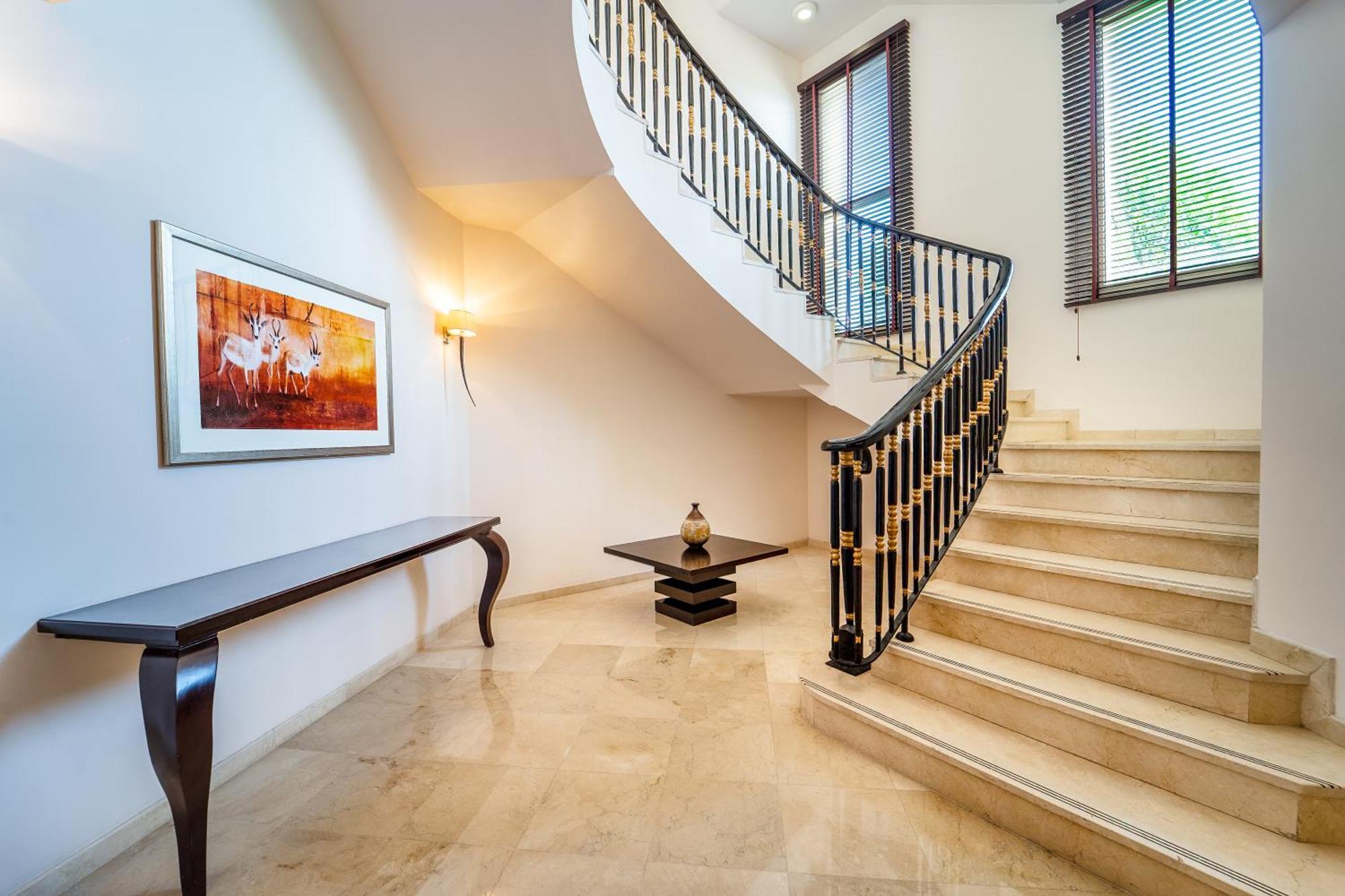 Grand Hyatt Doha Hotel & Villas Camera foto Marble flooring
